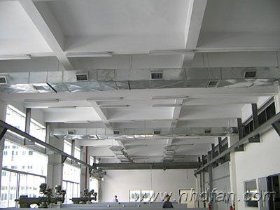 工廠(chǎng)車(chē)間內(nèi)整體通風(fēng)降溫工程